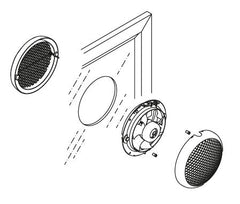HCM-180 N IPX4 malý okenný ventilátor