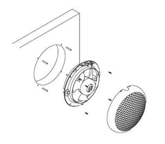 HCM-225 N IPX4 malý okenný ventilátor