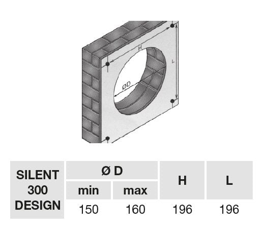 SILENT 300 DESIGN CZ tichý axiálny ventilátor