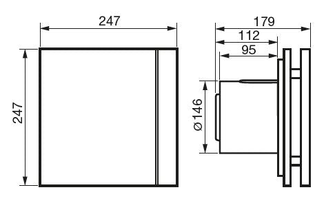 SILENT 300 DESIGN CZ tichý axiálny ventilátor